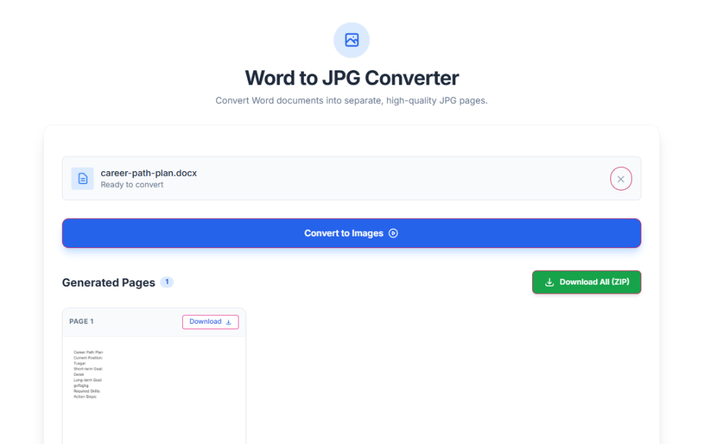 PDF to JPG Converter image