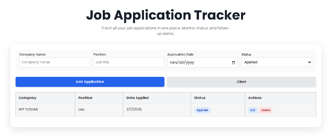 Comparison showing the organized interface of the Job Application Tracker versus a messy traditional spreadsheet.