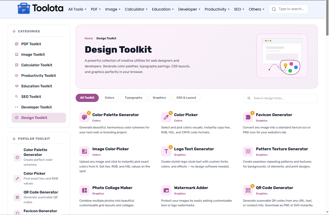 Design Toolkit Toolota