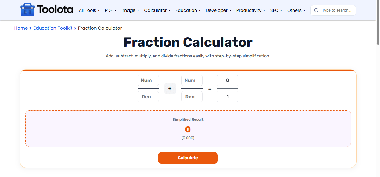 Fraction Calculator