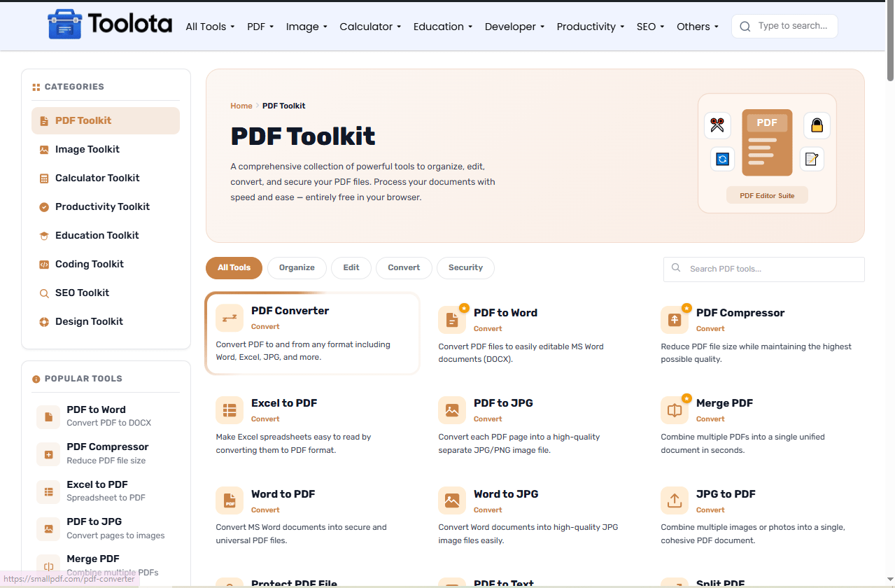 PDF Toolkit Toolota